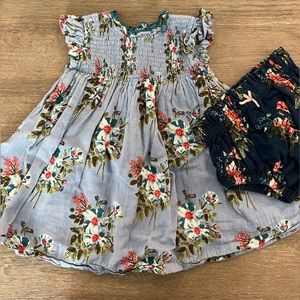 Pink Chicken Dress. 6-12 months. Worn once.